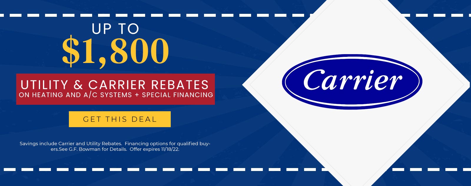 Coupons & Specials G.F. Bowman, Inc.